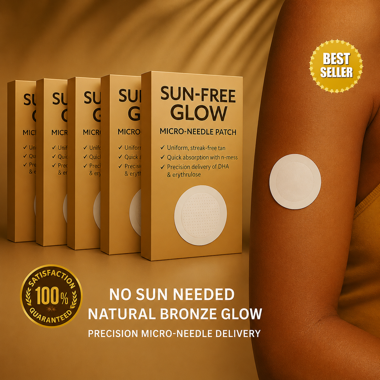 ☀️SunFree Transdermal Tanning Patch