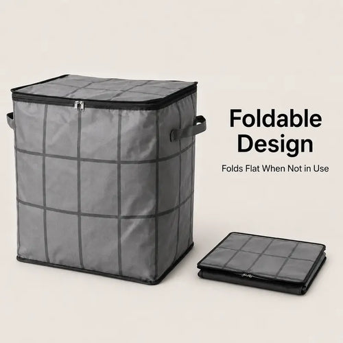 XXL Foldable Storage Bag with Reinforced Handles- 🏷️Save Up to 70%