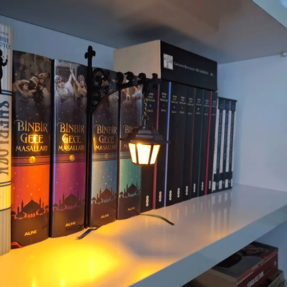 🔥LAST DAY 50% OFF - Library Lantern-Decorative Bookshelf Lighting