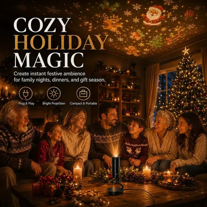 🎄👻✨60,000+ Sold — Plug & Play HD Holiday Projector for Christmas & Halloween Decor
