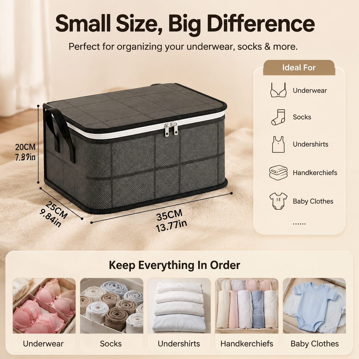 TRY 1 SMALL ORGANIZER