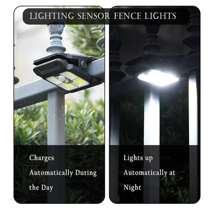💥LAST DAY 50% OFF Solar Motion Sensor Lights Auto On/Off, Weatherproof & Powerful