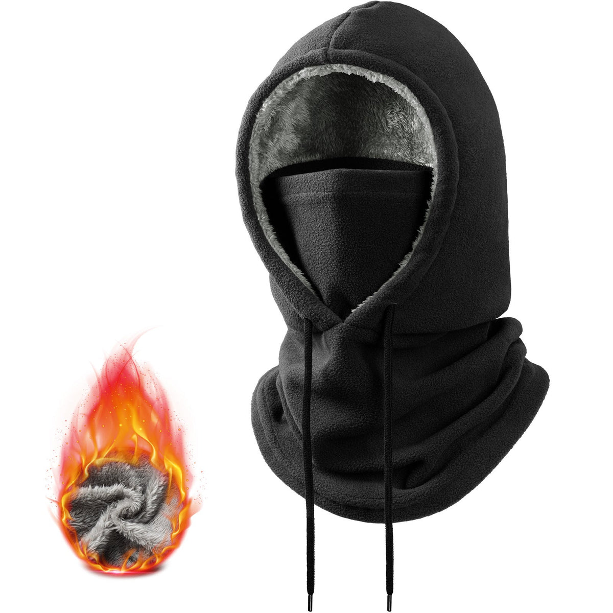 🥳2026 HOT SALE🥳💞50K+ SOLD! 🧣❄️ 50% OFF! 3-in-1 Winter Balaclava – windproof fleece covers head, neck, face & ears. Adjustable fit for skiing, cycling & cold weather! 🛡️💪