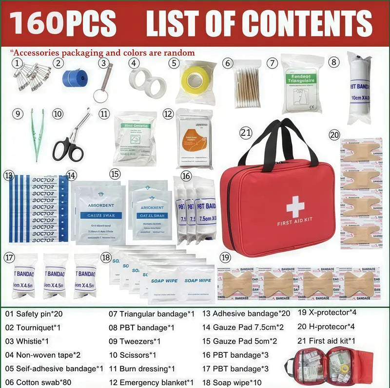 Upgraded First Aid Kit