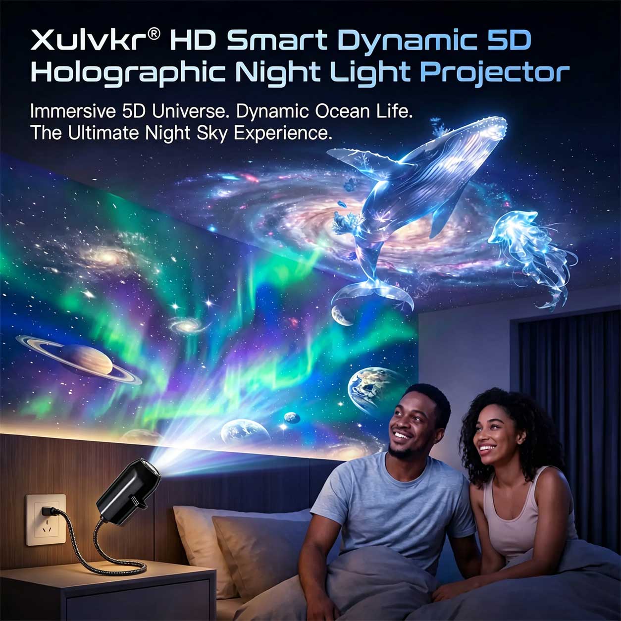 ⏳LAST DAY 50% OFF Xulvkr® Night Light Projector