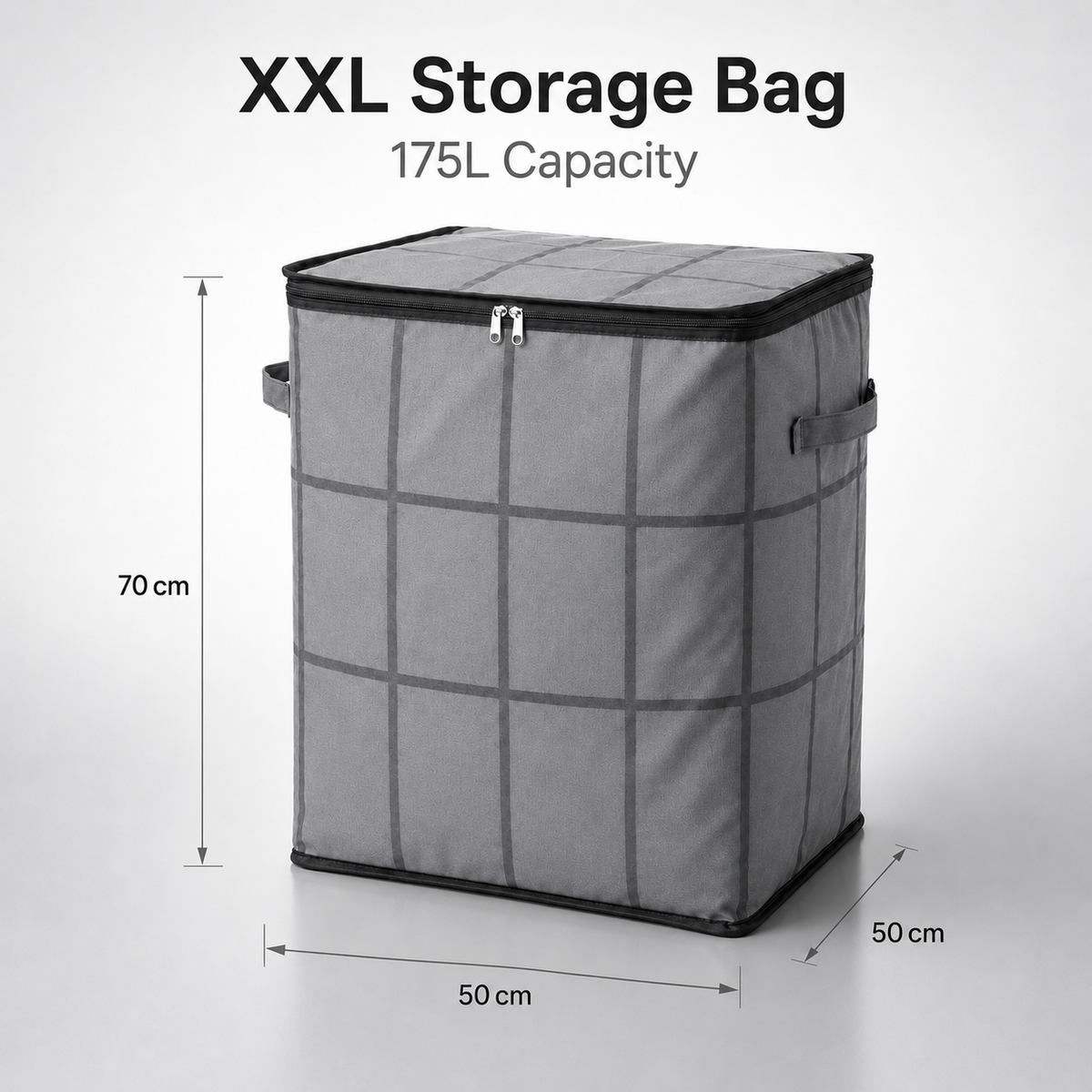 XXL Foldable Storage Bag with Reinforced Handles- 🏷️Save Up to 70%