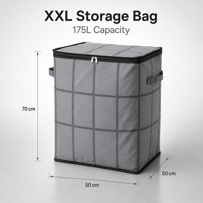 XXL Foldable Storage Bag with Reinforced Handles- 🏷️Save Up to 70%
