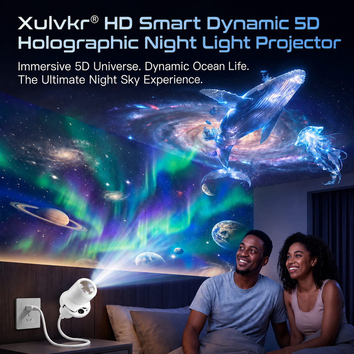 🔥Last Day Deal: Why Are Families Choosing This 5D Night Light Projector With Buy 1 Get 1 Free?