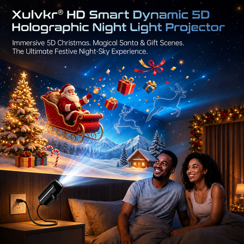 ⏳ Last Day Deal: What Happens When You Turn On the Xulvkr® 5D Projector?