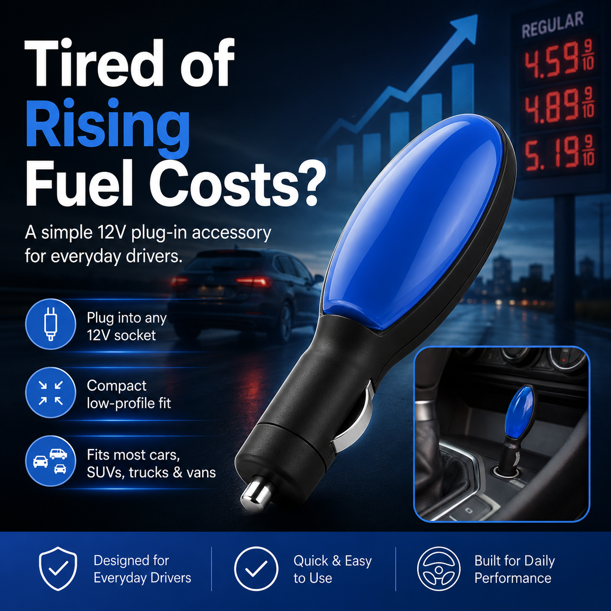 🔥🔥Plug-And-Play Driving Plug-In: Improve Fuel Efficiency