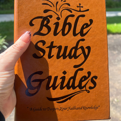 Bible Study Guide Journal – 66 Pages
