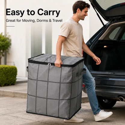 XXL Foldable Storage Bag with Reinforced Handles- 🏷️Save Up to 70%