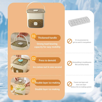 30% OFF This Week Promotions🎉🎉Push‐Release Ice Maker❄️🧊