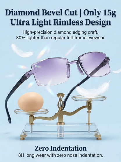 Regain Your Youthful Vision-Smart Zoom Diamond-Cut Reading Glasses