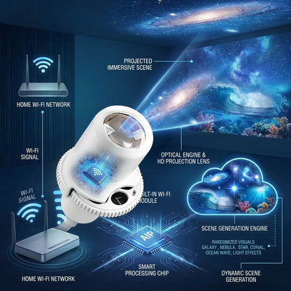🔥LAST DAY 50% OFF Xulvkr® Night Light Projector